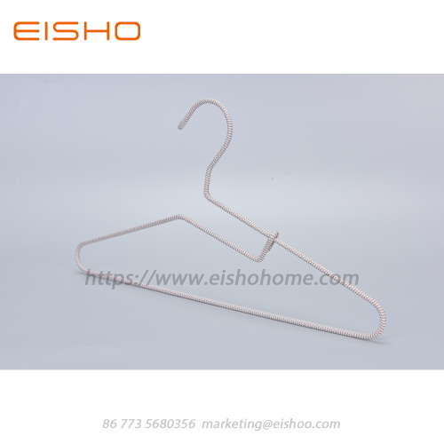 EISHO 땋은 코드 옷걸이와 똑똑한 노치