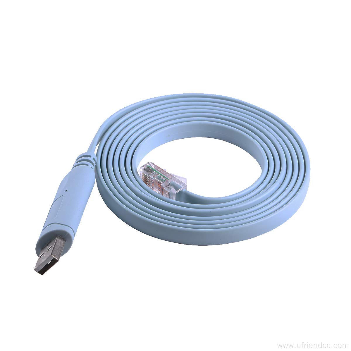 USB Type-A male to Network Equipment Console Cable