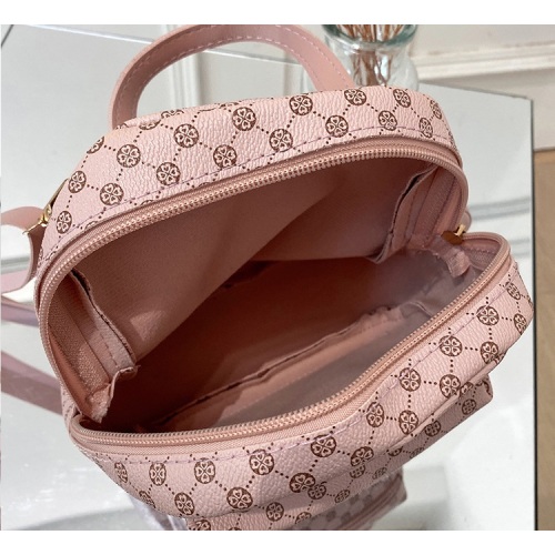 Bolso de mochila pequeño de cuero para chicas adolescentes