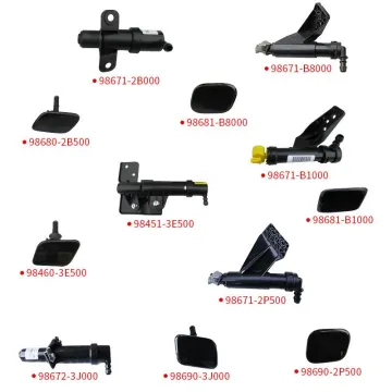 Korean Auto Parts: Headlamp Washer Cap for Hyundai and Kia Vehicles