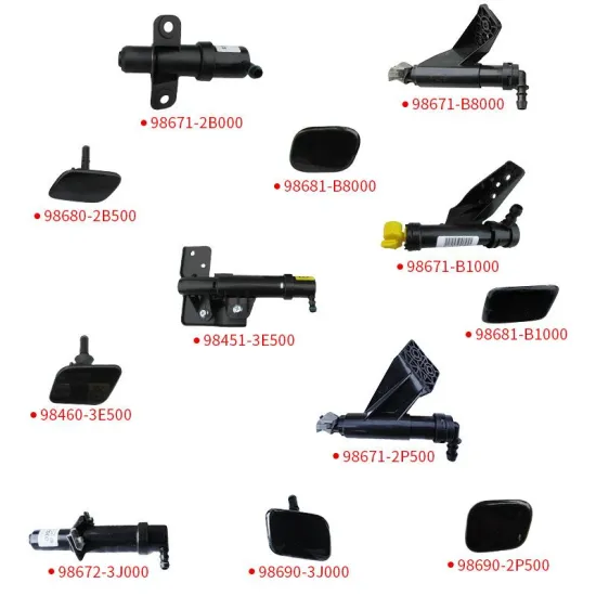 Korean Auto Parts: Headlamp Washer Cap for Hyundai and Kia Vehicles