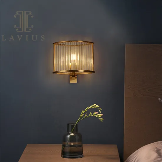 High Quality European Charming Gold Villa Wall Lamp