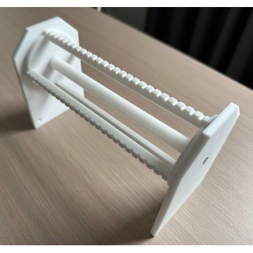PTFE圧縮成形ビレットと機械加工部品