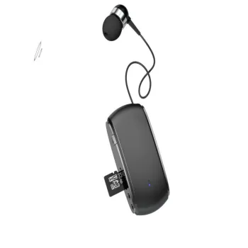 Long-Lasting Bluetooth K68 Lavalier Microphone Headset with MP3 Functionality
