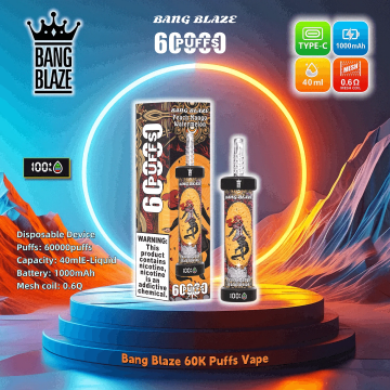 E-cigarette Bang Blaze Shisha 60000 Puffs Disposable