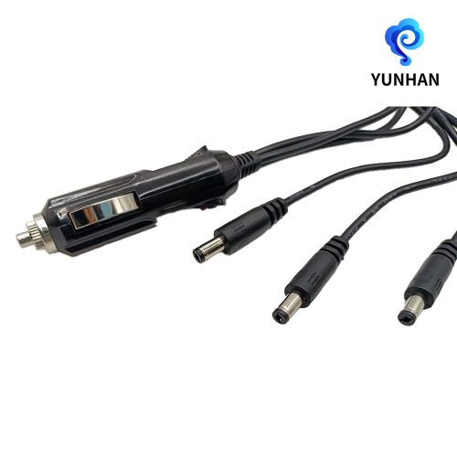 Kabel Pemantik Rokok Tiga Output