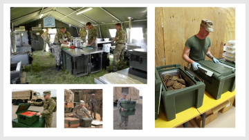 Insulated Food Beverage Containers Field Mess