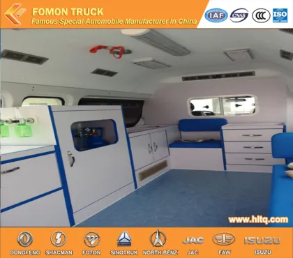 FOTON 4X2 Euro5 148hp ward-type ambulance vehicle