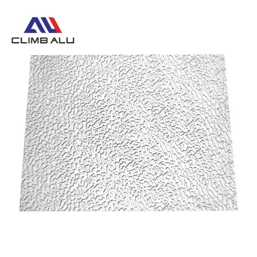 Factory Manufacturer Orange Peel Aluminium Checker Plate 3003 Stucco Embossed Aluminum Sheet