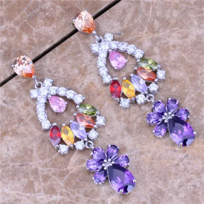 charm wedding earring colorful earrings jewelry christmas earrings jewelry