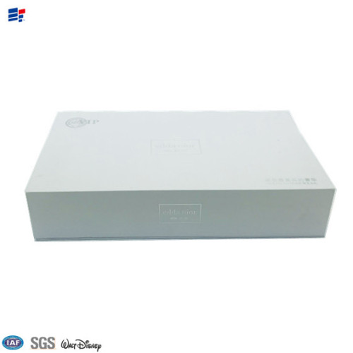 Cardboard folding paper magnet electronic box
