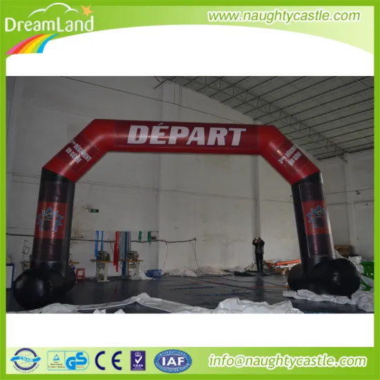 Cheap High Quality giant customized logo inflatable advertising arch for sale