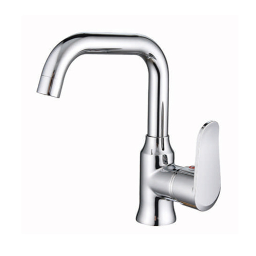 Wall Basin Faucet Brass hande in wall mixer