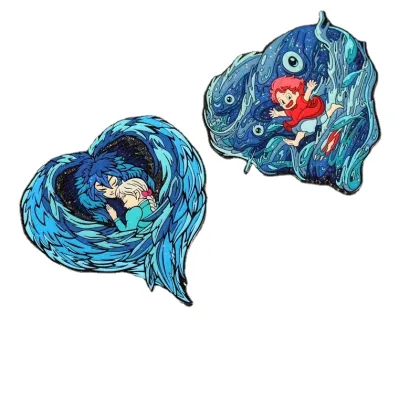 Customized Little Prince Metal Gold Plating Enamel Lapel Pin