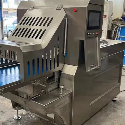 Commercial Automatic Meat Slicer Machine for Jerky, Bacon, Ham, and Frozen Meats