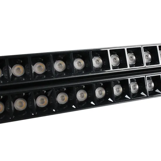 High Efficiency Commercial 80W Linear Light with Grille Cover and PF0.9