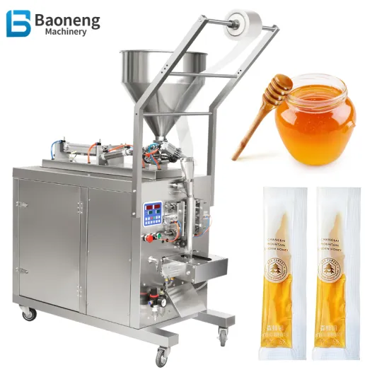 High Speed Tomato Paste and Condiment Sachet Packaging Machine