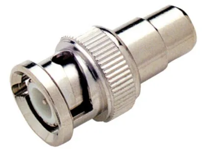 100% Copper Bnc To Rca Convertor Cctv Camera Spare Parts, Accessories