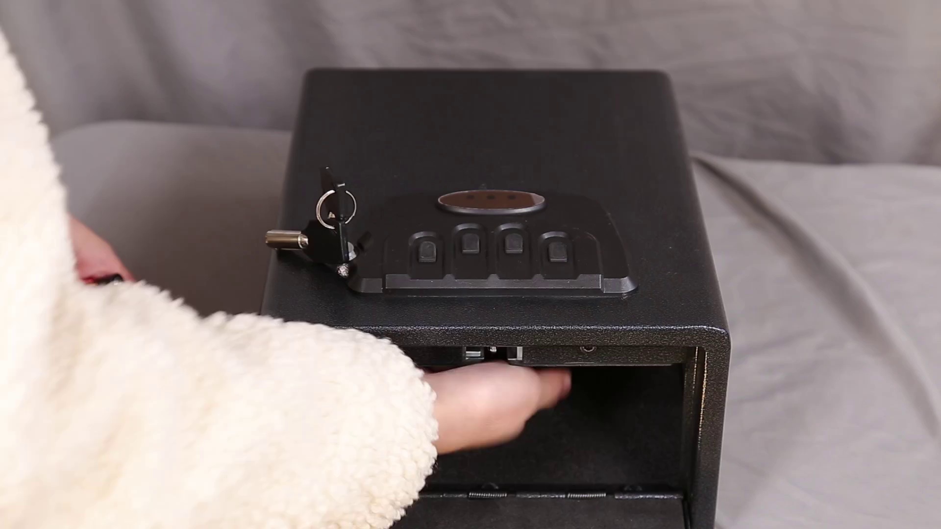 Portable Pistol Gun Safe