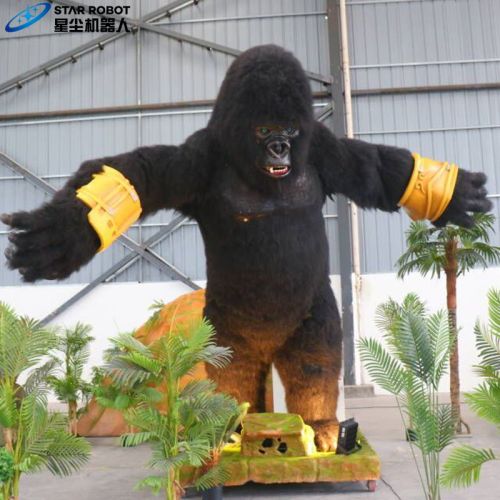 Sosok animatronik king king berkualitas tinggi