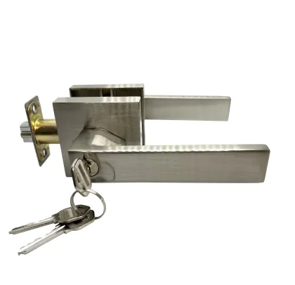 US Lever Door Lock Set Handle Lever