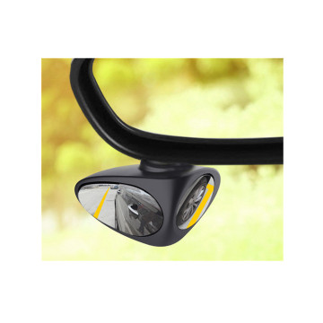 3R HD Glass Convex View Mirror untuk Pemerhatian Tempat Buta Kereta - Pelekat Sendiri