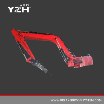 Intelligentization boom rockbreaker system