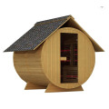 Cheapest Barrel Sauna Cedar Wood Garden Sauna Hot Sale Finnish Sauna