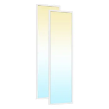 5CCT 1x4FT Dimmable LED Flat Panel Light for Commercial Use - DLC Listed