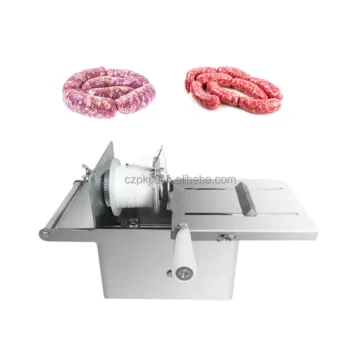 Hand Operated Sausage Binding Machine: Manual Sausage Linker & Bundler