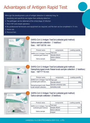 Antigen Rapid Test Set Colloidal Method