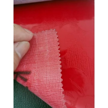 Экологичный рулон из тисненой кожи из ПВХ