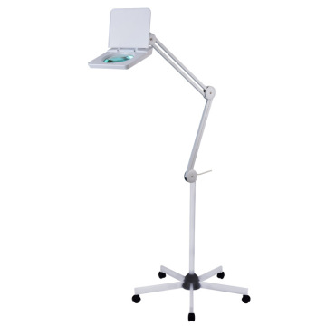 16W LED Light White Lashes Light Ring Floor Lamp