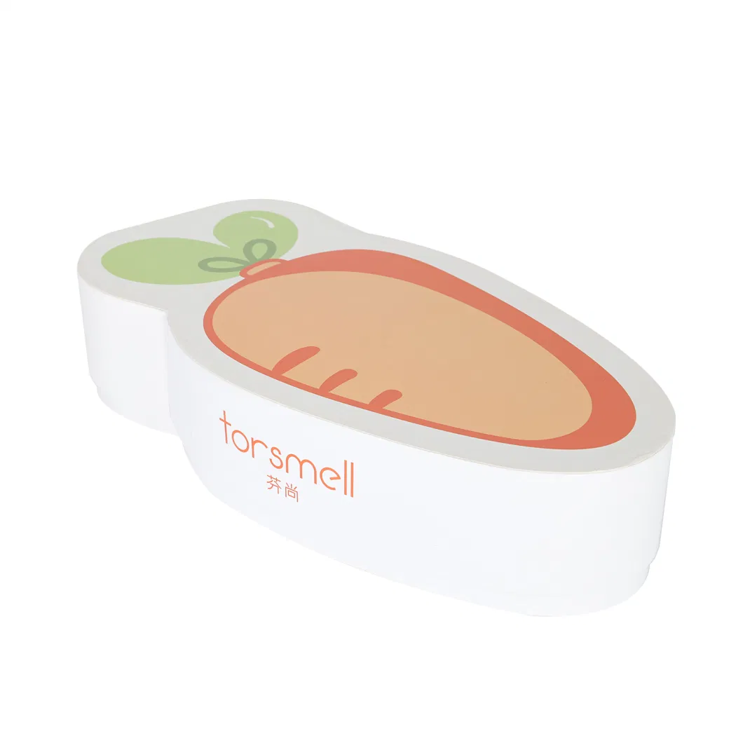 Foil Stamp Custom Shopping Paper Lid Covered Oval Gift Box