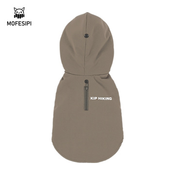 Mofesipi Pet Raincoat: κουκούλα, φερμουάρ φερμουάρ για σκύλους