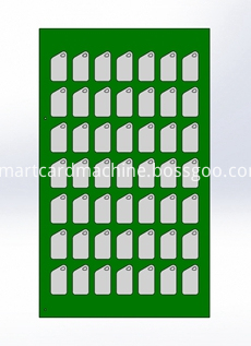 Irregular Smart Card Punching Machine
