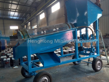 mobile crushing and screening plant