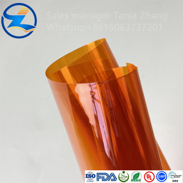 High quality color PVC rigid plate roll