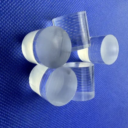 Custom Optical Fused Quartz Rods in Various Sizes - High Purity Sample Quartz Rods
