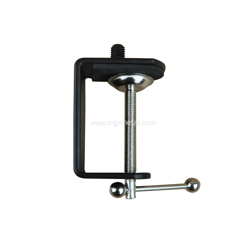 Black Coating Steel Table Desk Adjustable C Clamp