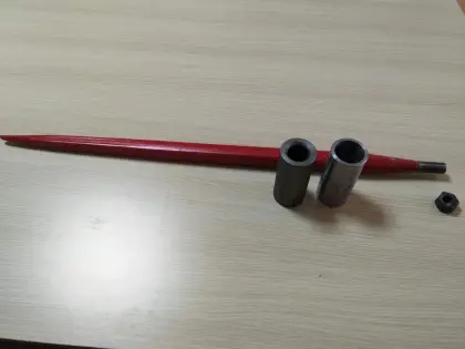 Tractor Bale Spear Hay Frame Attachment Tine