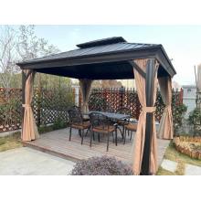 Outdoor Aluminum Gazebo Waterproof Shade