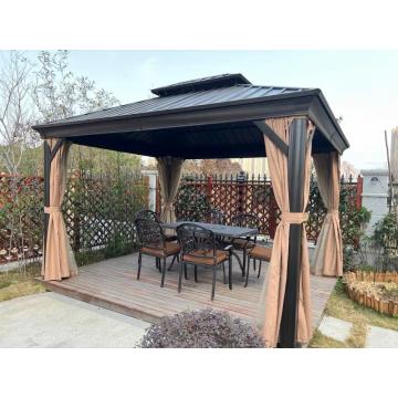 Outdoor Aluminum Gazebo Waterproof Shade