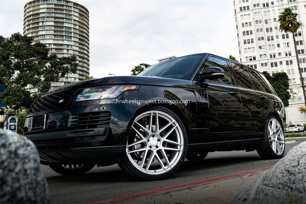 H R Tech Wheels Hr995 Silver Range Rover Hse