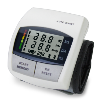 Medical Digital Wrist Watch Blood Pressure Monitor