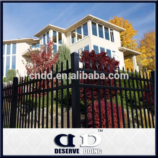 Iron picket fence steel picket