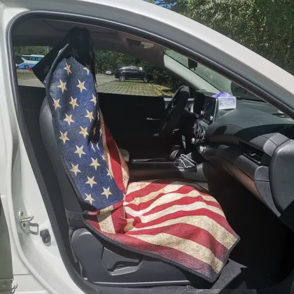 American Flag Car Seat Covers & Interior Accessories