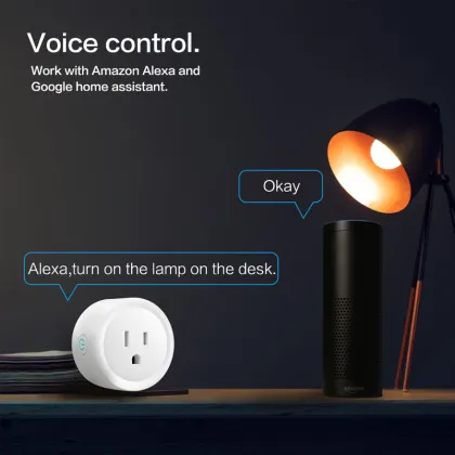 Alexa Wifi Zigbee Power Plug US Smart Plug Led Wifi Kasa Smart Plug