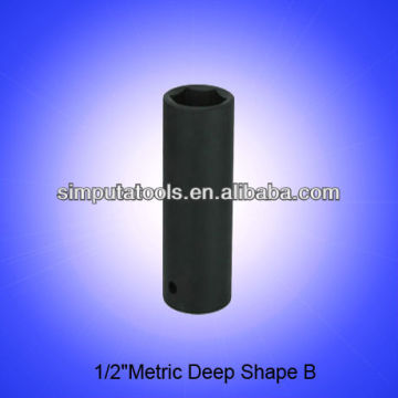 1/2" Metric Deep Impact Socket