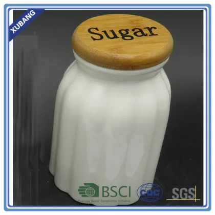 Milk bottle shape mini jar small ceramic jar mason jar with lid